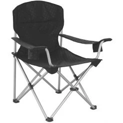 Outwell Catamarca Chair XL Black - XL Comfort Folding Chair - Premium Camping & Outdoor Seating