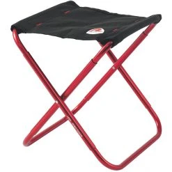 Robens Discover Stool Glowing Red - Lightweight Folding Chair for Camping & Outdoor Adventures