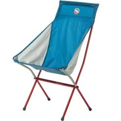 Big Agnes Big Six Camp Chair | Blue/Gray Folding Chair for Outdoor Comfort