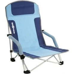 Brunner Bula Chair - Lightweight Folding Chair in Blue/Lightblue | Compact & Stylish