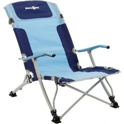 Brunner Bula XL Folding Chair - Blue/Lightblue | Premium Comfort & Portability