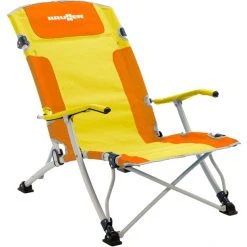 Brunner Bula XL Chair Orange/Yellow - Premium Folding Chair for Comfort and Style