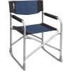 Brunner Captain Director’s Chair - Black/Blue | Premium Folding Chair -Camp Chairs Sales Store brunner captain regiestuhl schwarz blau 1
