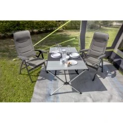 Brunner Dream 3D Chair Light Grey – Premium Folding Chair for Comfort & Style -Camp Chairs Sales Store brunner dream 3d chair light grey 4