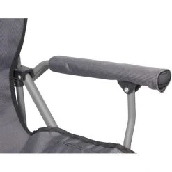 Brunner Raptor Demtex Folding Chair - Grey/Black | Compact & Durable -Camp Chairs Sales Store brunner raptor demtex stuhl grau schwarz 3