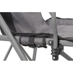 Brunner Raptor Demtex Folding Chair - Grey/Black | Compact & Durable -Camp Chairs Sales Store brunner raptor demtex stuhl grau schwarz 4