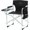 CAMPZ Aluminium Director's Chair - Lightweight & Sturdy Folding Chair in Black/Grey -Camp Chairs Sales Store campz aluminium directors chair black grey 1