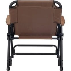 CAMPZ Aluminium Folding Chair Single - Lightweight, Durable & Comfortable in Brown/Black -Camp Chairs Sales Store campz aluminium folding chair single brown 5