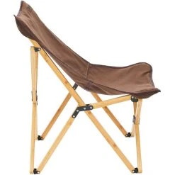 CAMPZ Bamboo Folding Chair Set with Cover and Footrest - Brown/Brown - Comfortable and Portable Outdoor Seating -Camp Chairs Sales Store campz bamboo folding chair set with cover and footrest brown brown 6