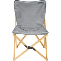 CAMPZ Bamboo Folding Chair Set with Cover | Grey/Brown | Portable & Durable Outdoor Seating -Camp Chairs Sales Store campz bamboo folding chair set with cover grey brown 6