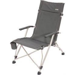 CAMPZ Folding Chair Anthracite/Grey - Lightweight & Portable Camping Chair