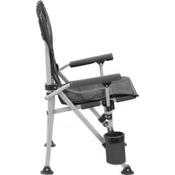 CAMPZ Mesh Folding Chair for Kids - Lightweight, Durable, & Portable - Anthracite/Grey -Camp Chairs Sales Store campz mesh faltstuhl kinder anthrazit 3