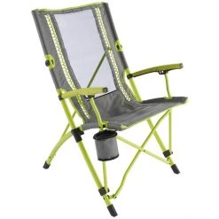 Coleman Bungee Chair Lime - Lightweight & Comfortable Folding Chair for Camping, Gardens & Outdoor Events