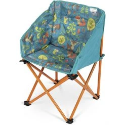 Kampa Tub Chair Mini Kids Woodland Creatures - Compact Folding Chair for Children