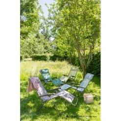 Lafuma Mobilier R Clip Relax Chair Batyline Titane/Magnolia - Premium Folding Chair for Comfort & Style -Camp Chairs Sales Store lafuma mobilier r clip relaxsessel batyline titane magnolia 4