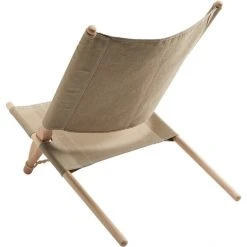 Nordisk Moesgaard Wooden Folding Chair Natural - Premium Outdoor & Indoor Use -Camp Chairs Sales Store nordisk moesgaard wooden chair natural 3