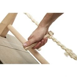 Nordisk Moesgaard Wooden Folding Chair Natural - Premium Outdoor & Indoor Use -Camp Chairs Sales Store nordisk moesgaard wooden chair natural 5