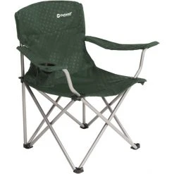 Outwell Catamarca Chair Forest Green - Comfortable & Durable Folding Stool
