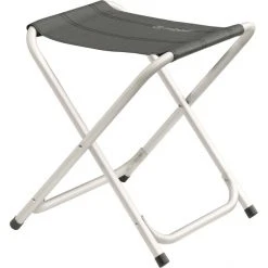 Outwell Yukon Folding Stool Grey | Compact & Durable Camping Seat