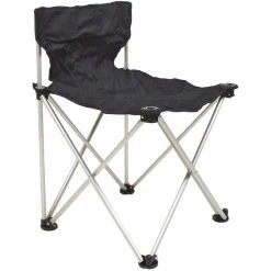 Basic Nature Standard Travelchair Black – Lightweight & Durable Folding Chair