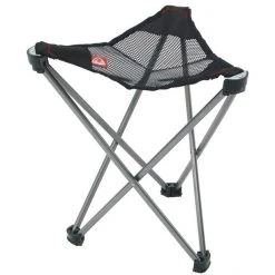 Robens Geographic Stool High Grey - Lightweight Folding Stool for Camping and Outdoor Use