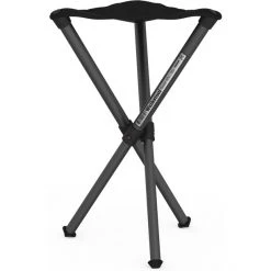 Walkstool Basic Tripod Stool 50cm - Lightweight & Portable Folding Stool in Grey/Black
